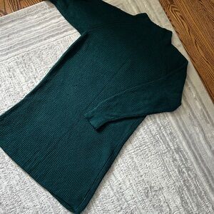 Abercrombie & Fitch Teal Mini Sweater Dress